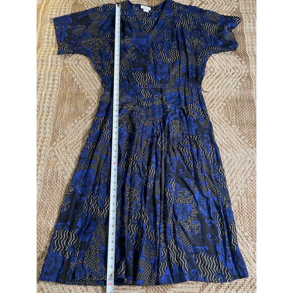 Vtg. Pellini by Von Bramlett Abstract Pattern Dress - Picture 9 of 9